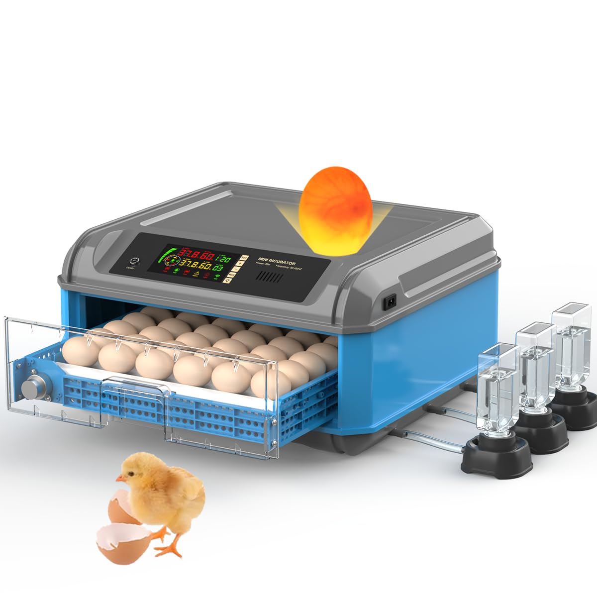 Amazon.com: DEZHXHE Upgraded Egg Incubator for Hatching Eggs